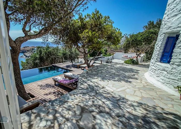 Zen Blue Mills - Luxury In Kea Island * Koundouros