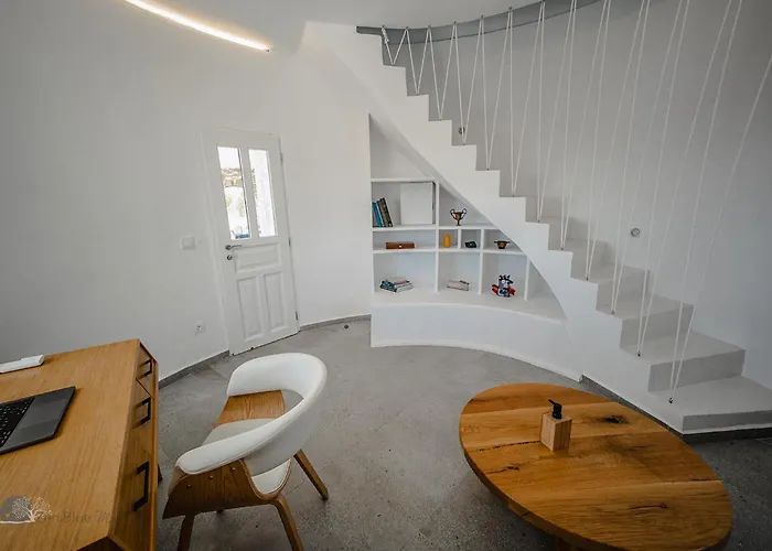 Zen Blue Mills - Luxury In Kea Island Villa Koundouros